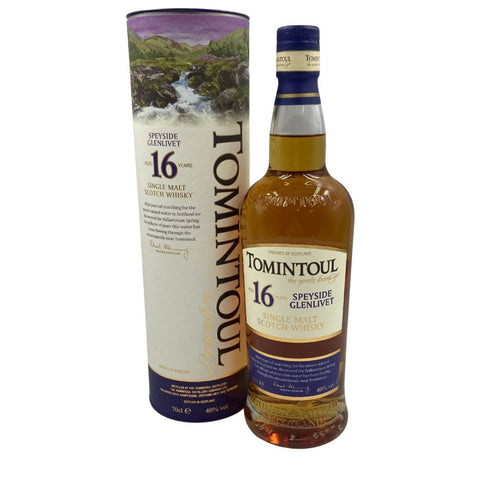 トミントール 16年 スペイサイド グレンリベット 40% 700ml TOMINTOUL GLENLIVET 【E3】