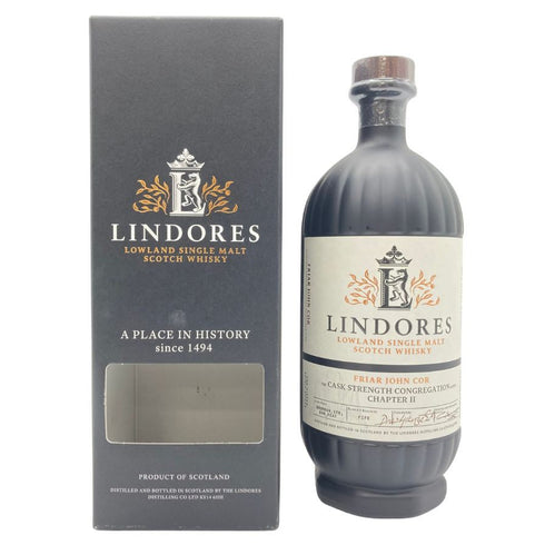 リンドーズ シングルモルト フライアー ジョン コー チャプター2 700ml 60% 1407g LINDORES SINGLE MALT FRIAR JOHN COR 【L】