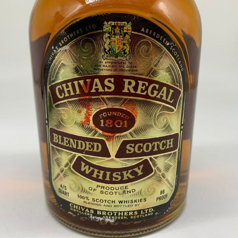 シーバス リーガル 12年 ブレンデッド 1801 オールドボトル 760ml 43% Chivas Regal スコッチウイスキー【J4】