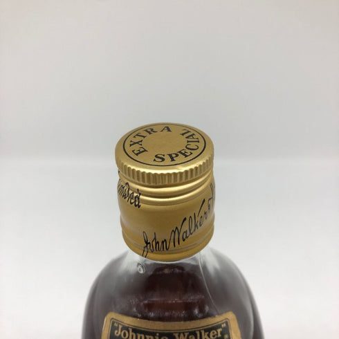 ジョニーウォーカー ブラックラベル エクストラ スペシャル 特級 金キャップ 750ml 43% JOHNNIE WALKER BLACK LABEL EXTRA SPECIAL スコッチウイスキー【J1】