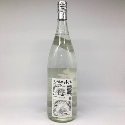 崎元酒造 与那国にごり泡盛 海波 1800ml 30% 詰日2017年12月 泡盛【Z】