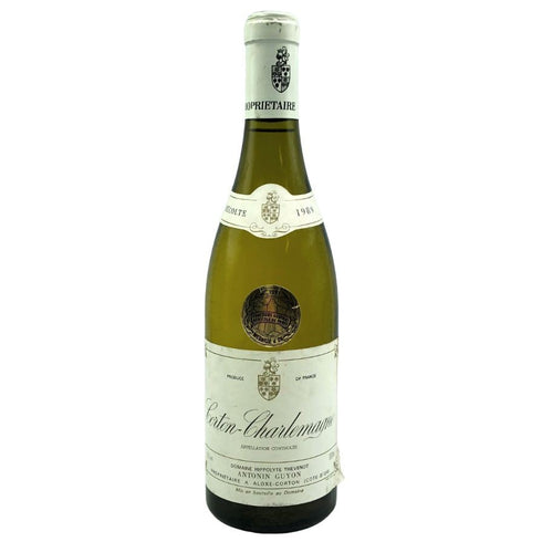アントナン ギヨン コルトン シャルルマーニュ 1989 750ml 13% Antonin Guyon CortonCharlemagne ブルゴーニュワイン【A3】