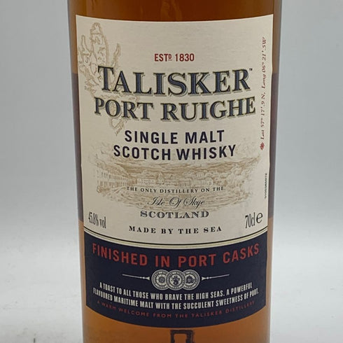 タリスカー ポートリー シングルモルト 45.8% 700ml TALISKER PORT RUIGHE スコッチウイスキー【O0】