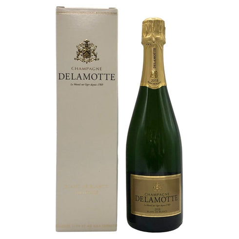 ドゥラモット ブリュット ブラン ド ブラン ミレジメ 2018 750ml 12% DELAMOTTE シャンパン【F1】