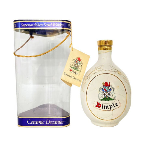ディンプル セラミック デキャンタ 干支 イヤーオブスネーク 巳年 1989 750ml 43% Dimple スコッチウイスキー【D1】