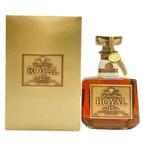 東京都限定◆サントリー ウイスキー ローヤル 15年 ゴールドラベル 750ml 43% SUNTORY WHISKY ROYAL 【C1】
