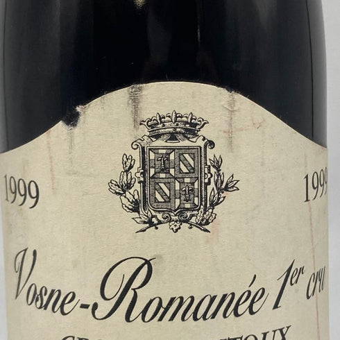 エマニュエル ルジェ ヴォーヌ ロマネ プルミエ クリュ クロ パラントゥ 1999 750ml 13.5% Emmanuel Rouget ブルゴーニュワイン【K1】
