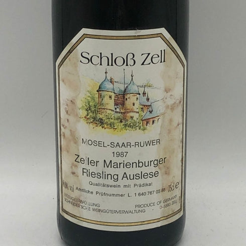 マリエンブルガー アウスレーゼ 1987 750ml 8% Zeller Marienburger Ausl Sc 白ワイン【A0】