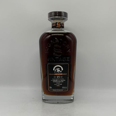 シグナトリー リンクウッド 15年 2009 700ml 55.6% Signatory スコッチウイスキー【D4】