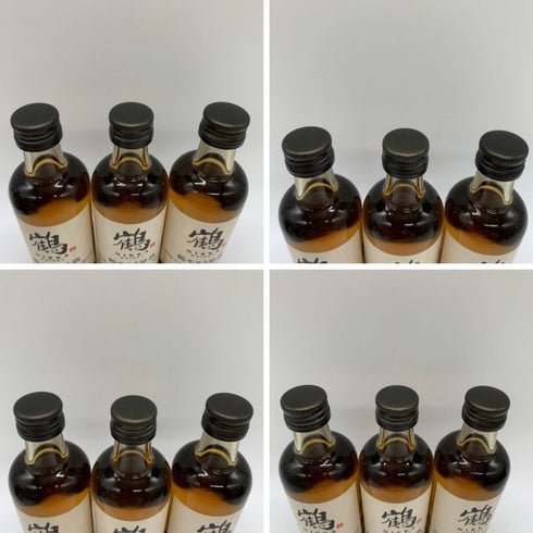 東京都限定◆ニッカ 鶴 モルト原酒 50ml 51% 12本セット NIKKA 【同梱不可】【E1】
