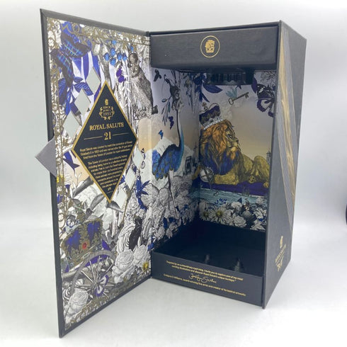 ロイヤルサルート 21年 ザ ピーテッド ブレンド 陶器ボトル 700ml 40% ROYAL SALUTE スコッチウイスキー【M2】