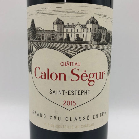 シャトー カロン セギュール 2015 750ml 13.5% Chateau Calon Segur ボルドーワイン【N0】