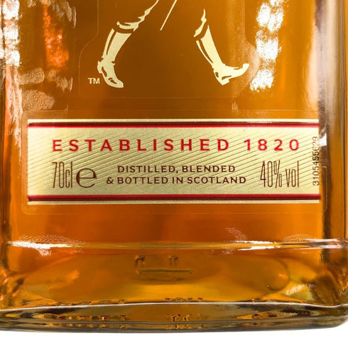 ジョニー ウォーカー レッドラベル 赤金キャップ 700ml 40% Johnnie Walker RED LABEL スコッチウイスキー【B3】