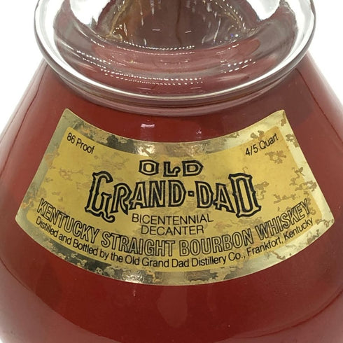 オールド グランダッド バイセンテニアル 760ml 43% OLD GRAND DAD バーボン【L0】