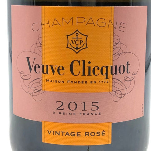 ヴーヴクリコ ビンテージ ロゼ 2015 750ml 12.5% Veuve Clicquot VINTAGE ROSE シャンパン【G3】