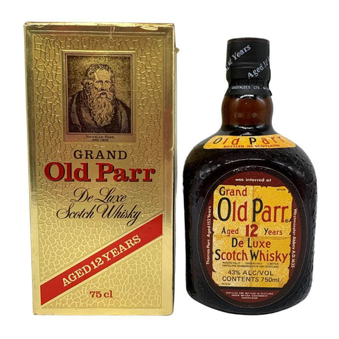 グランド オールドパー 12年 デラックス 750ml 43% Grand Old Parr De Luxe スコッチウイスキー【V1】