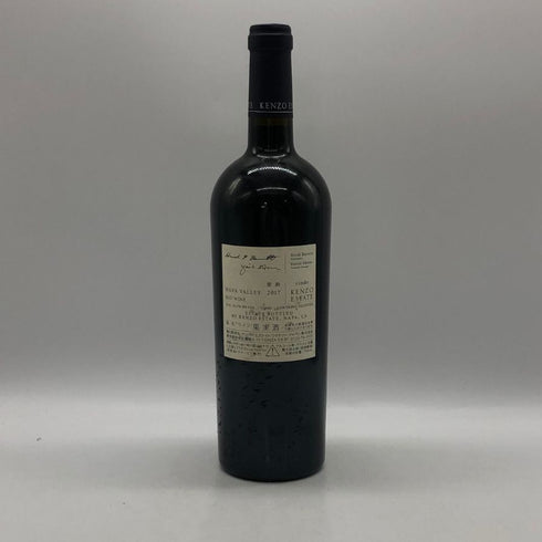 ケンゾー エステート 紫鈴 rindo 2017 750ml 15.2% KENZO ESTATE カリフォルニアワイン【V4】