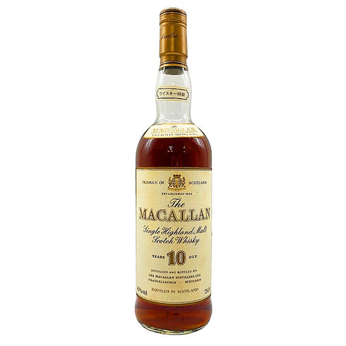 マッカラン 10年 旧ボトル 特級 750ml 40% THE MACALLAN 【M4】