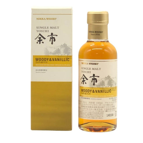 東京都限定◆ニッカ 余市 ウッディ&バニラ 180ml 55% NIKKA 【U0】