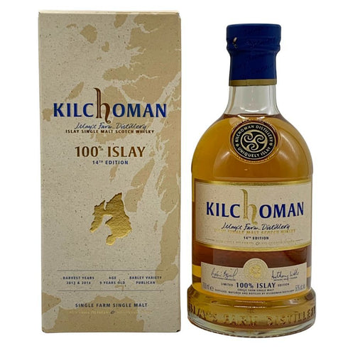 キルホーマン アイラ100% 14thエディション 50% 700ml KILCHOMAN スコッチウイスキー【B1】