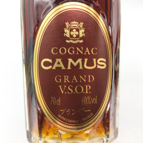 カミュ グランド VSOP クリアボトル 700ml 40% CAMUS GRAND コニャック【T】