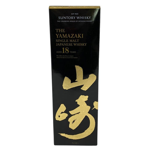 【他】サントリー 山崎 18年 空き箱【X】