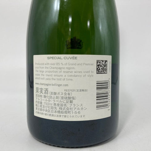 ボランジェ スペシャル キュヴェ 750ml 12% BOLLINGER SPECIAL CUVEE 白ワイン【Z4】
