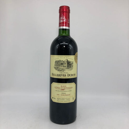 3本セット シャトー ベルリーヴ デュボア 2010 750ml 13% BELLERIVES DUBOIS ボルドーワイン【K0】