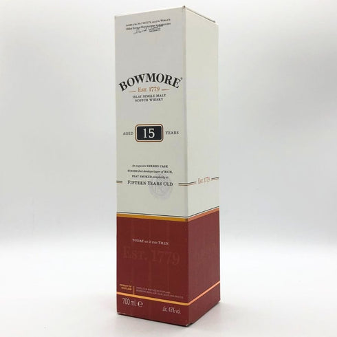 ボウモア 15年 700ml 43% BOWMORE スコッチウイスキー【A2】