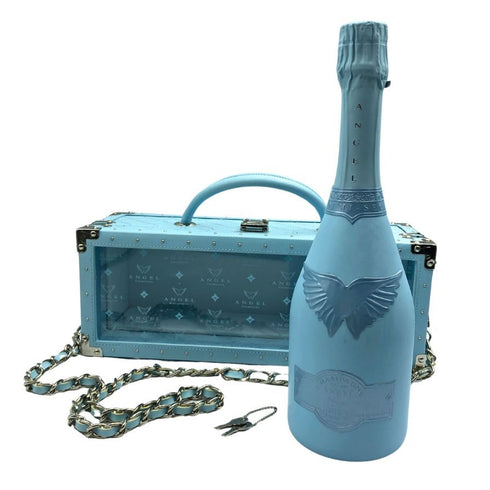 エンジェル ドゥミセック ブルー レザータイプ 750ml 12.5% ANGEL DEMI SEC BLUE シャンパン【E3】