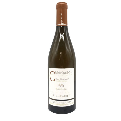 メゾン リケール シャブリ グラン クリュ ブランショ ヴィエイユ ヴィーニュ 2020 750ml 13.5% Rijckaert Chablis Grand Cru Blanchot Vieilles Vignes【SKU】