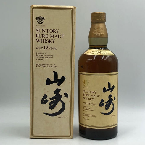 東京都限定◆サントリー 山崎 12年 ピュアモルト 響マーク 750ml 43% SUNTORY PURE MALT YAMAZAKI 【Q4】