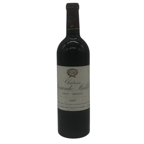 シャトー ソシアンド マレ 1997 750ml 12.5% Chateau Sociando Mallet ボルドーワイン【O1】