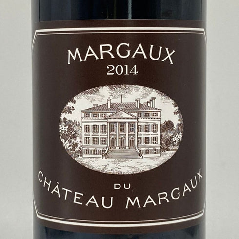 マルゴー デュ シャトー マルゴー 2014 750ml MARGAUX DU CHATEAU MARGAUX ボルドーワイン【G3】