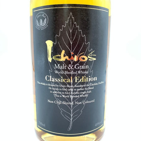 東京都限定◆イチローズ モルト&グレーン クラシック エディション 700ml 48% Ichiros Malt&Grain 【L1】