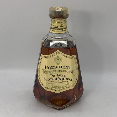 プレジデント スペシャル リザーブ デラックス 750ml 43% PRESIDENT SPECIAL RESERVE DE LUXE スコッチウイスキー【J1】