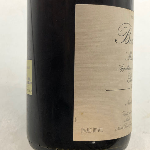 ニコラ ポテル ブルゴーニュ メゾン デュー ヴィエイユ ヴィーニュ 1999 15% 750ml NICOLAS POTEL ブルゴーニュワイン【M0】