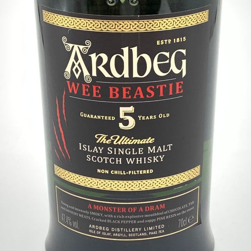 アードベッグ ウィー ビースティー 5年 700ml 47.4% ARDBEG WEE BEASTIE 【B4】