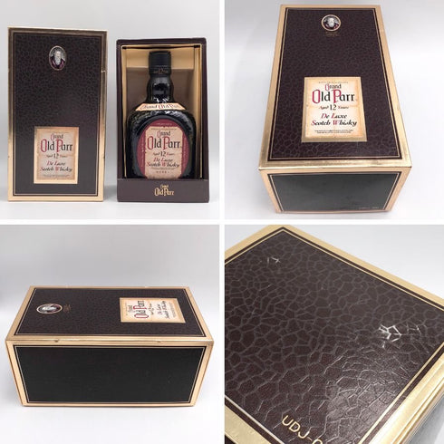 グランド オールドパー 12年 デラックス 750ml 43% Grand Old Parr De Luxe スコッチウイスキー【R1】