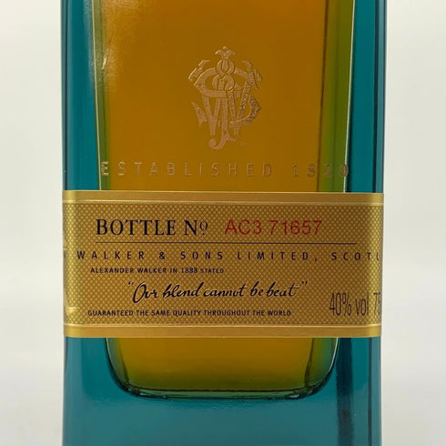 ジョニーウォーカー ブルーラベル 750ml 43% Johnnie Walker スコッチウイスキー【G4】