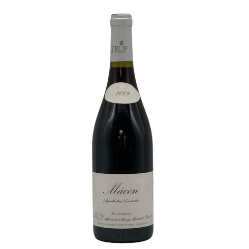 メゾン ルロワ マコン ルージュ 2009 750ml 13% Maison Leroy Macon Rouge ブルゴーニュワイン【V1】