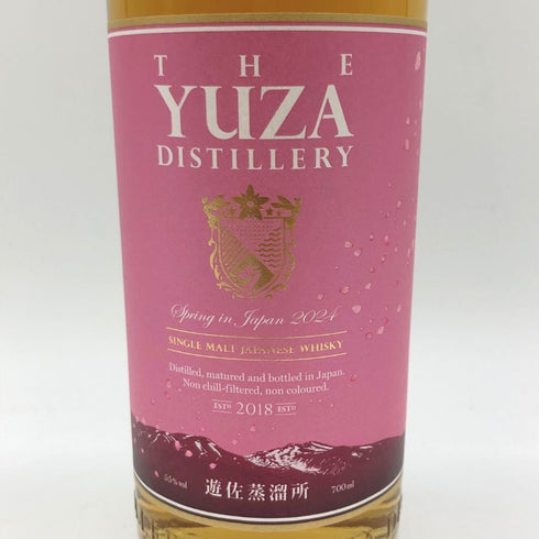 東京都限定◆遊佐蒸溜所 スプリング イン ジャパン 2024 700ml 55% YUZA Spring in Japan 【F2】