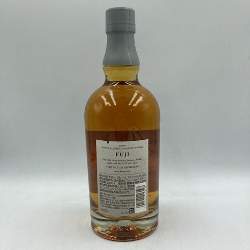 東京都限定◆富士 シングル ブレンデッド ウイスキー 700ml 43% FUJI SINGLE BLENDED 【A】