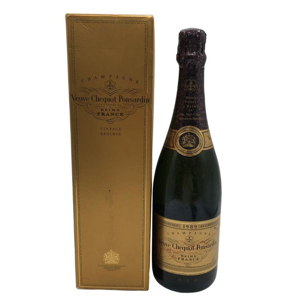 ヴーヴ クリコ ポンサルダン ブリュット ヴィンテージ リザーブ 1989 12% 750ml VEUVE CLICQUOT シャンパン【H2】