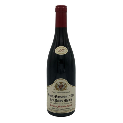 ドメーヌ フランソワ ジェルベ ヴォーヌ ロマネ プルミエ クリュ レ プティ モン 2007 750ml 13% Domaine Francois Gerbet ブルゴーニュワイン【W4】