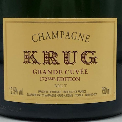 クリュッグ ブリュット 白 750ml 12.5% KRUG BRUT シャンパン【F1】