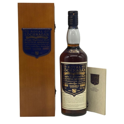 ロイヤルロッホナガー セレクテッドリザーブ 旧ボトル750ml 43% ROYAL LOCHNAGAR SELECTED RESERVE スコッチウイスキー【A1】