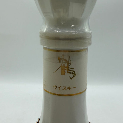 東京都限定◆ニッカ ウイスキー 鶴 陶器ボトル 750ml 43% 1214g NIKKA 1487g【E3】