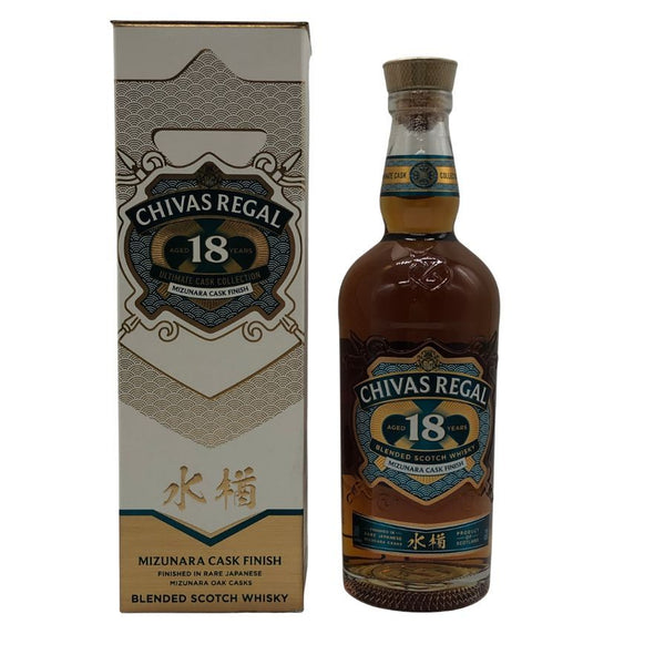 シーバスリーガル 18年 ミズナラ カスクフィニッシュ 700ml 40% CHIVAS REGAL MIZUNARA CASK FINISH スコッチウイスキー【K1】