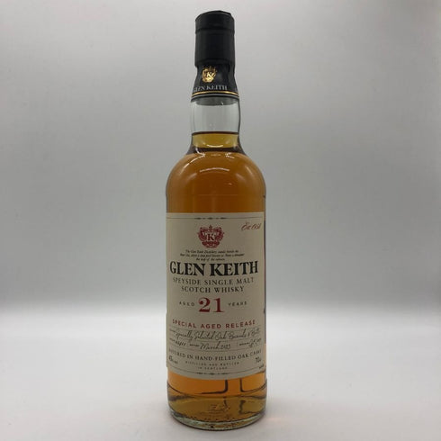 グレン キース 21年 スペシャル エイジド リリース 2023 43% 700ml GLEN KEITH スコッチウイスキー【C2】